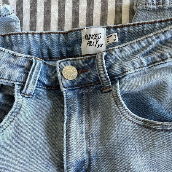 Princess Polly Taranto High Rise Skinny Jeans Size 2 - Picture 1 of 7